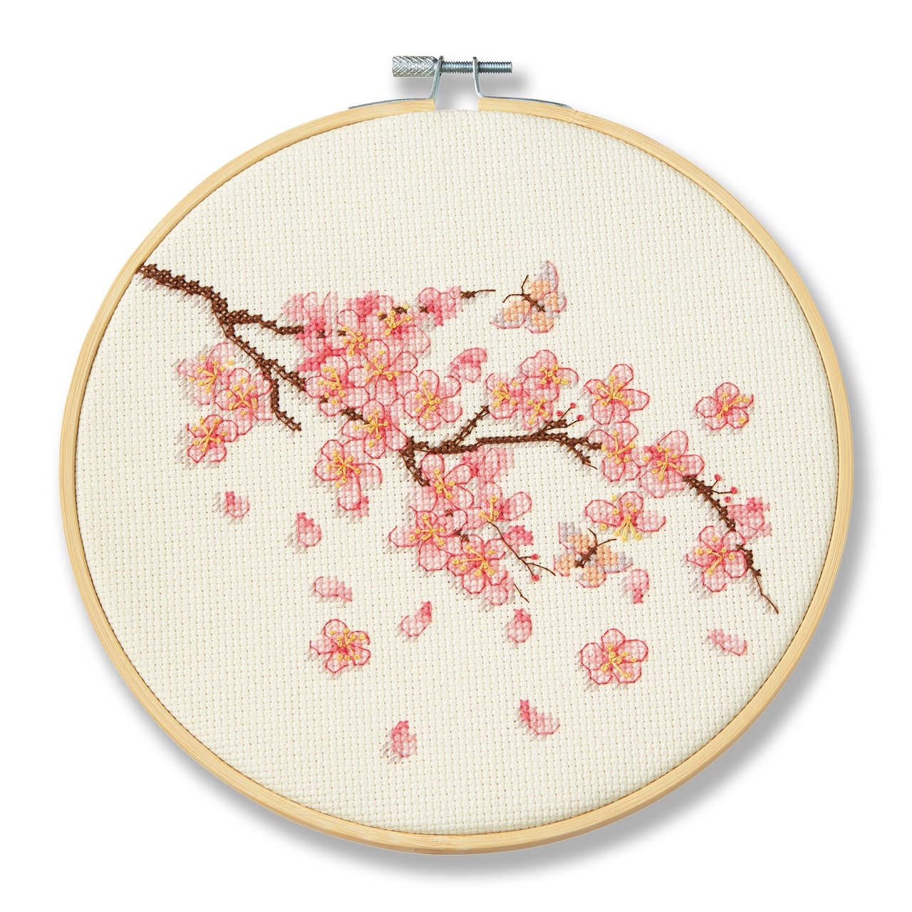 Cherry Blossom Cross Stitch Kit by Loops & Threads®